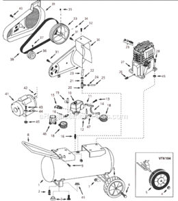 Part Location Diagram of AR044900CG Campbell Hausfeld Tank